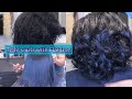 Tight flat iron CURLS on Natural Hair/ HAIR TRIM