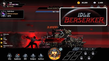 IDLE Berserker: Action RPG Full Gameplay - Android Apk