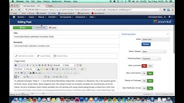 How to Add + Edit a News Items in EasyBlog