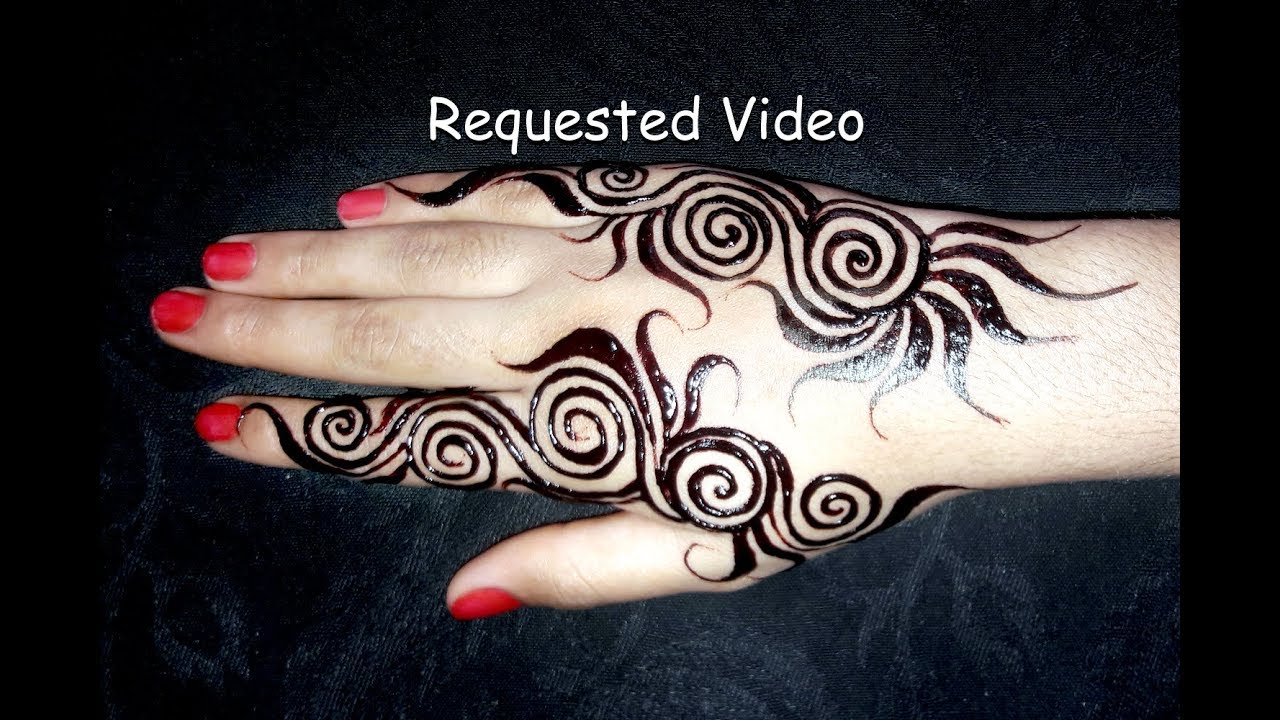 indian mehndi design simple Requested Video | Letest Mehndi Designs | नया तरीका से | New Mehndi | Mehndi Design 2018