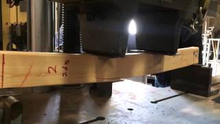 CE113 Wood Beam Test Wood Beam Testing