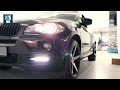 BMW X5 - Замена стекла фар/Установка ДХО