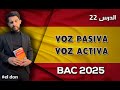 La voz pasiva y activa      22 bac    2024