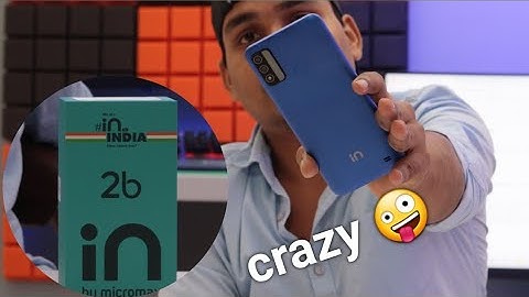 Micromax in 2b Unboxing and first impression / POWERFUL PROCESSOR . Gaming Smart Phone