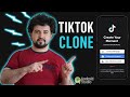 TikTok Login Screen UI – Android Studio XML + Java