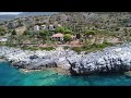 HD Drone Video of Mani Greece Villas near Stoupa, Greece