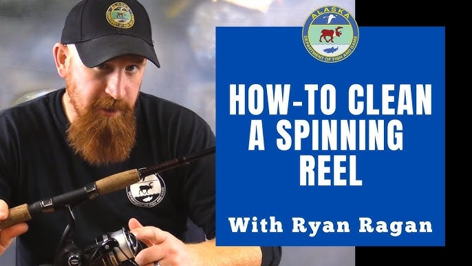 HOW TO OIL A SPINNING REEL - Basic Fishing Reel Maintenance 