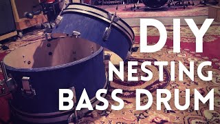 DIY Nesting Bass Drum // Recycling a $25 Drum Set