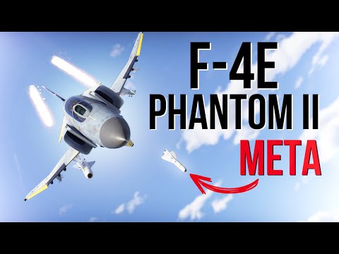 Видео: F-4E и его МЕТОВЫЕ бомбы без ограничений по скорости | War Thunder