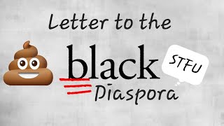 Letter to the Black Diaspora ✌🏽💩 #Chicano #Mexicano #Indigenous #Gente #NativeAmerican #VickysTown