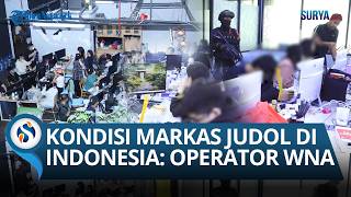 Tampang & Kondisi Markas Judol di Hayam Wuruk Digerebek, 321 WNA Diamankan dan 275 Jadi Tersangka