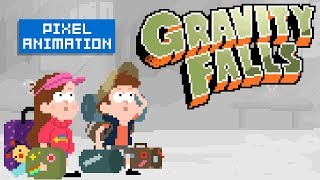 Gravity Falls Pixel Intro (reupload) Resimi