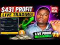 🔥 Live Trading Proof! $431 Profit Withdraw 😱 | Exness BTC Trading Strategy 2026