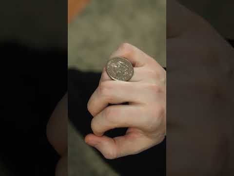 Перекатывание монеты COIN ROLL! #напорко #александрнапорко #обучениефокусам #фокус #фокусник