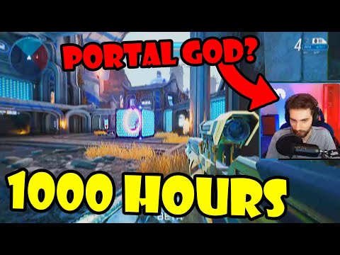 What 1000 Hours of Portaling in Splitgate looks like...