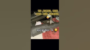 hero splendor dark 01 edition silencer sensor kya kaam aayega?