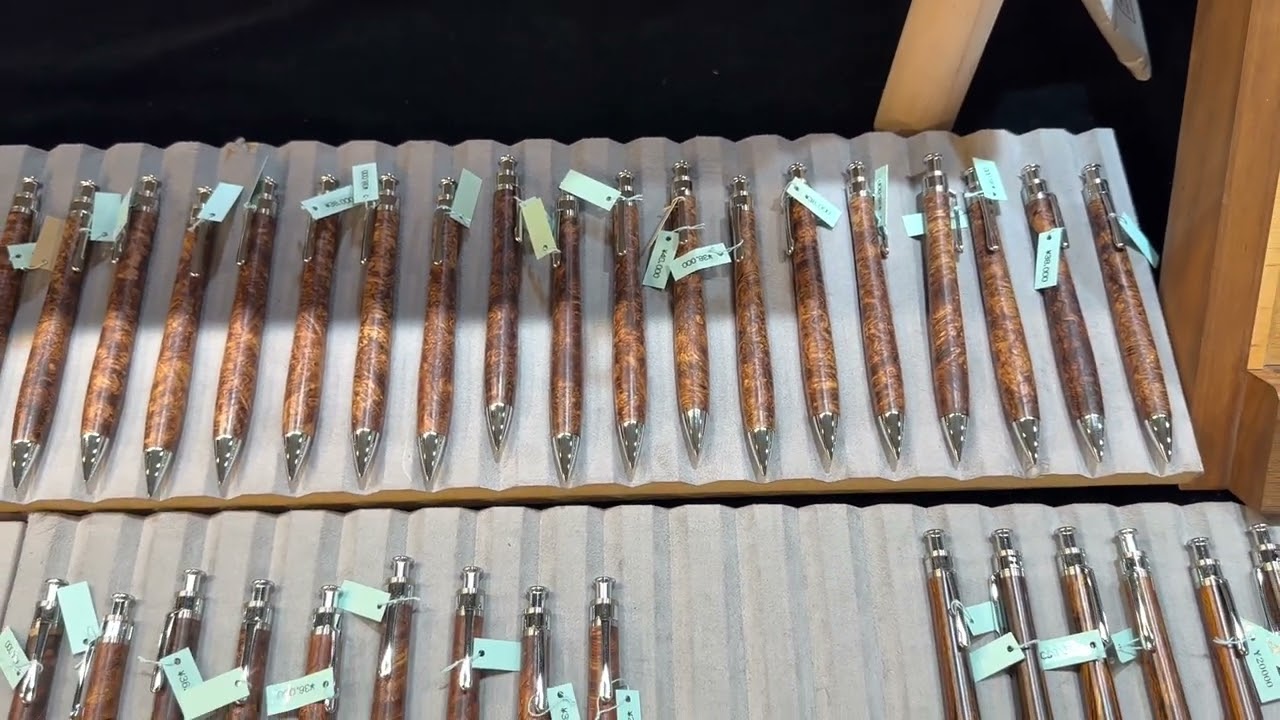 新宿個展 5月4日分 ペンシル楔の紹介 - YouTube