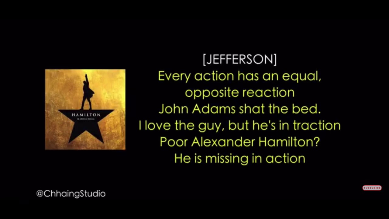 The Election Of 1800 Clean Version Hamilton Youtube