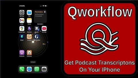 Get Podcast Transcriptions On Your IPhone