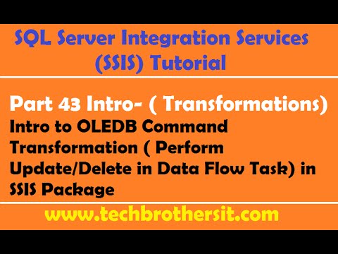Video: Hvad er Oledb kommando i SSIS?