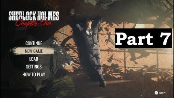 PS4/5 Sherlock Holmes: Chapter One - part7 DLC cases only (see description) walkthrough