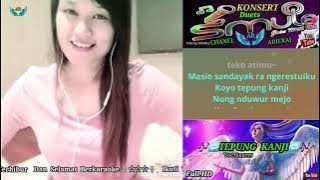 Tepung Kanji ( video karaoke Smule) tanpa vokal cowok