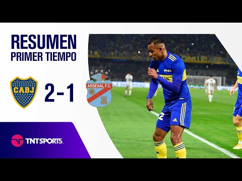 RESUMEN PRIMER TIEMPO | Boca 2-1 Arsenal