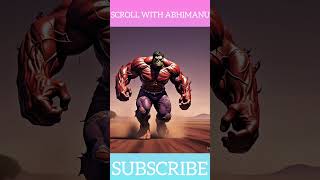 red Hulk or do green Hulk ki kahani