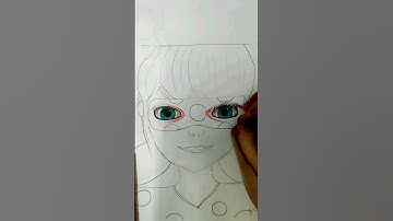 How to color Eyes 👀of  ladybug #realistic  😱 #trending #shorts #miraculousladybug  #miraculous