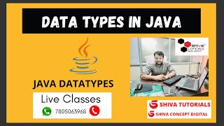 Data type concept in java