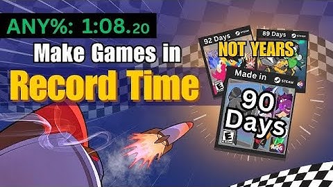 60 Second Speedrun on Game Dev
