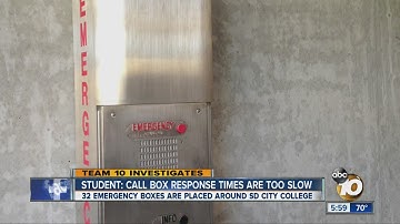 Emergency call boxes: Does the system work?