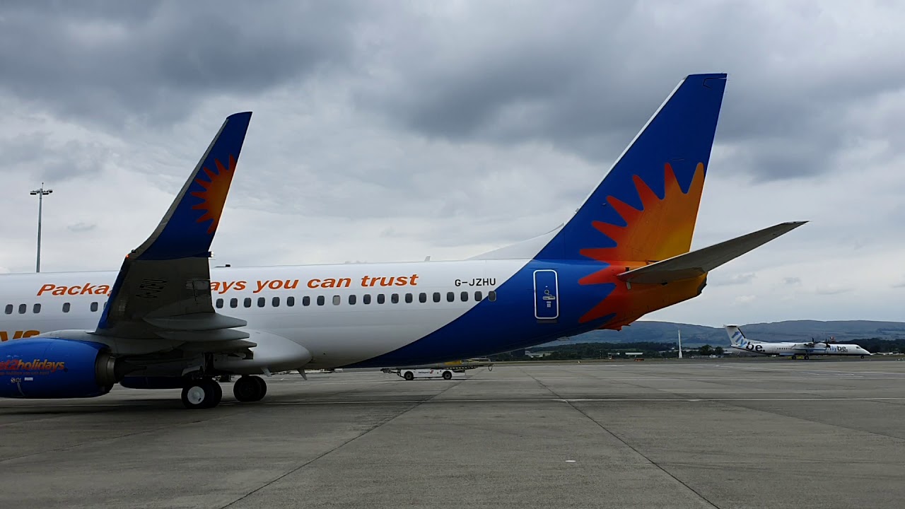 For Abbie..Jet2 at Glasgow airport 08/07/2019 YouTube