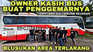 Owner Gives Bus To Fans  Exploring A Forbidden Area   Po Raya Group Garage Visit