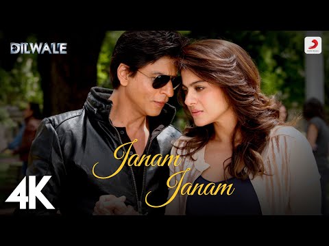 Janam Janam – Dilwale | Shah Rukh Khan | Kajol | Pritam | SRK | Kajol | 4K Video