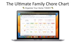 How The Ultimate Family Chore Chart Solved Our Household Chaosyou Need This Google Sheets Template