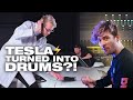 We Turned a TESLA Into DRUMS