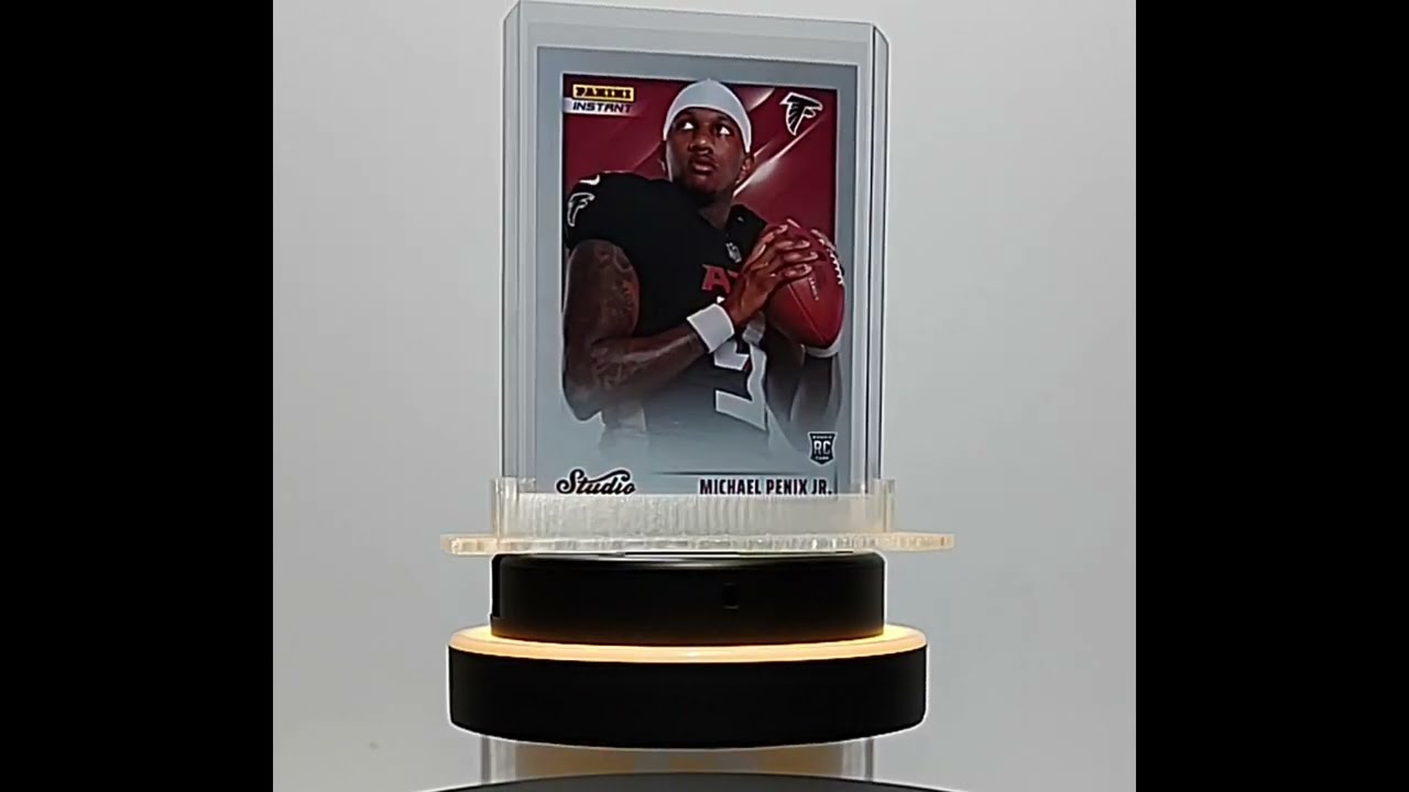 Michael Penix Jr. 2024 Panini NFL Studio Rookies #23 Card Atlanta Falcons
