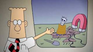 Dilbert:  Spin the Founder and The Phone Number Video