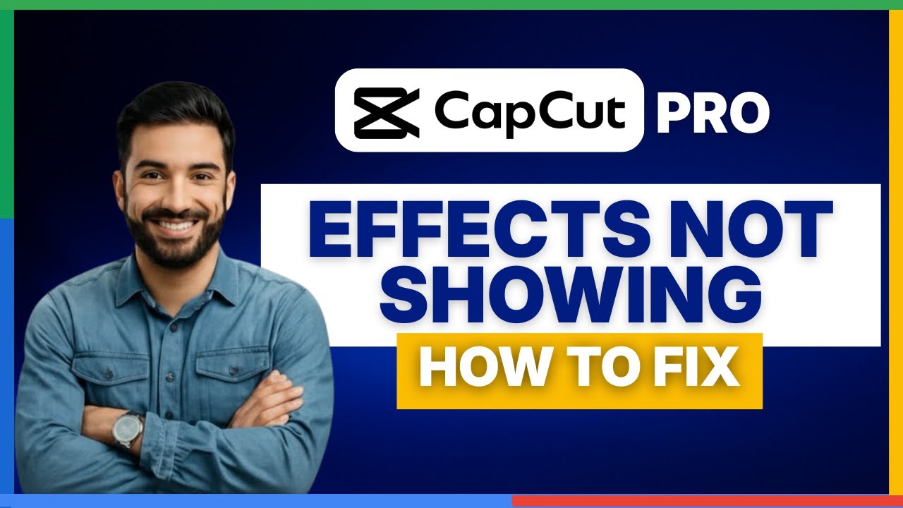 How to fix CapCut pro effects not showing [FULL GUIDE] - YouTube