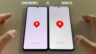 Huawei Nova 9 SE vs Samsung M52. Тест скорости работы.