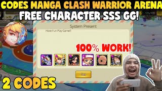 *NEW All* GIFT CODE REDEEM MANGA CLASH TODAY | REDEEM CODES MANGA CLASH WARRIOR ARENA MARCH 2024 screenshot 3