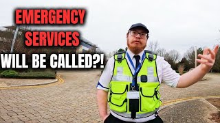  EMERGENCY SERVICES WILL BE CALLED!”  Auditor Refuses to Back Down!First Amendment Audit:
