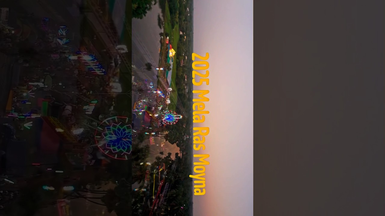 Moyna Mela From Above↕️An Epic Bird Eye🦅 View of Moyna Mela You've NEVER Seen 