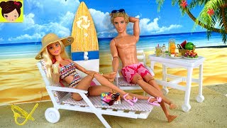 Barbie & Ken Vacaciones en La Playa - Muñeca Barbie Buceando en el Oceano -  YouTube