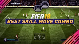 FIFA 18 BEST SKILL MOVE COMBO TUTORIAL - BEST ATTACKING TRICKS - THE FAKE SHOT ROULETTE COMBO