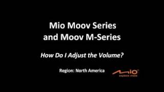 [GPS]Mio Moov M-series_How do I adjust the volume_North America screenshot 5