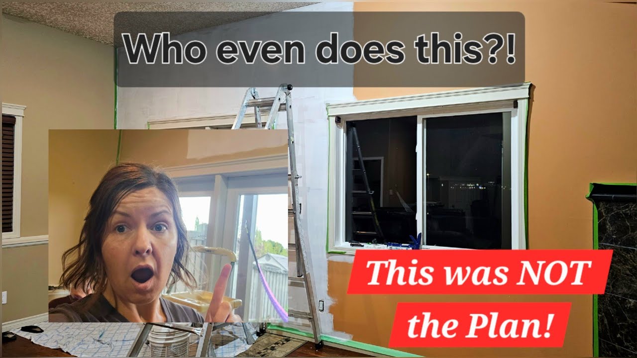 Никогда не думали, что мы это сделаем... ОБРАТНО покрасим стены в коричневый цвет!