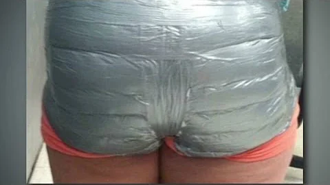 Drugs discovered in duct tape diapers