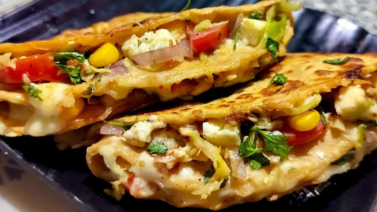 Easy Snacks Roti Easy 5mins Roti Snacks🔥| Healthy Snacks Recipes ️| Breakfast Recipes ...